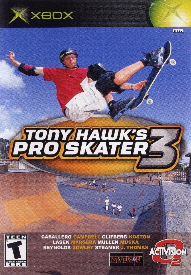 Capa do jogo Tony Hawks Pro Skater 3