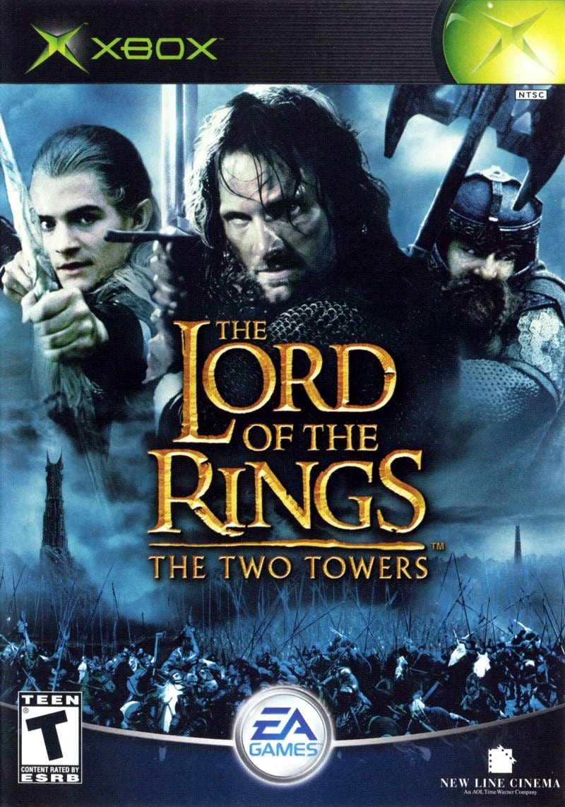 Capa do jogo The Lord of the Rings: The Two Towers