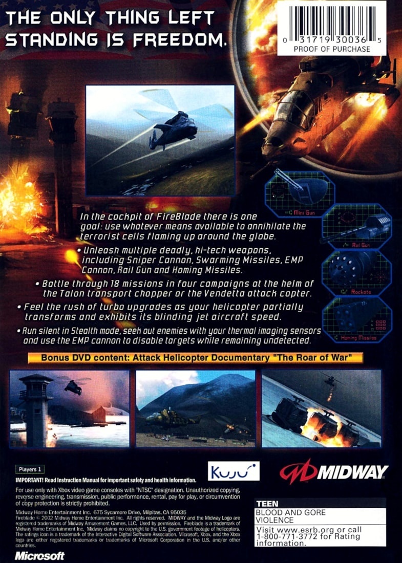 Capa do jogo Fireblade
