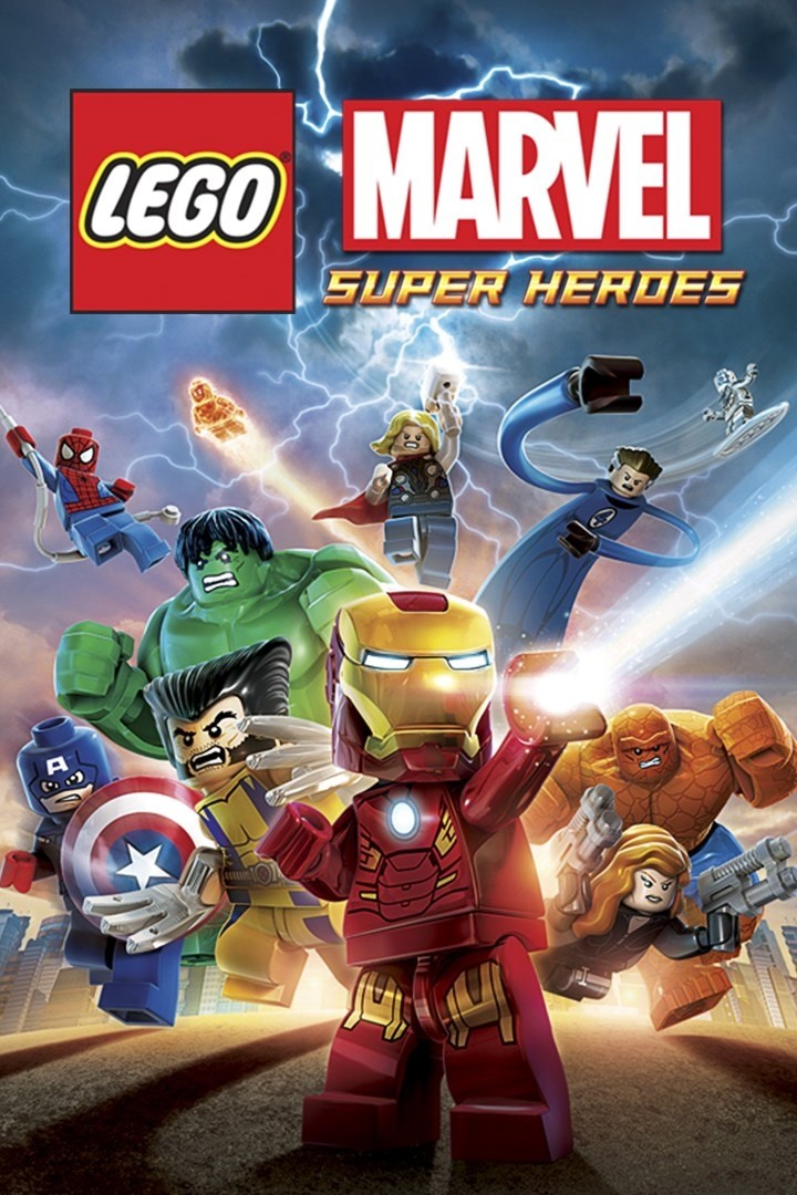 Capa do jogo LEGO Marvel Super Heroes