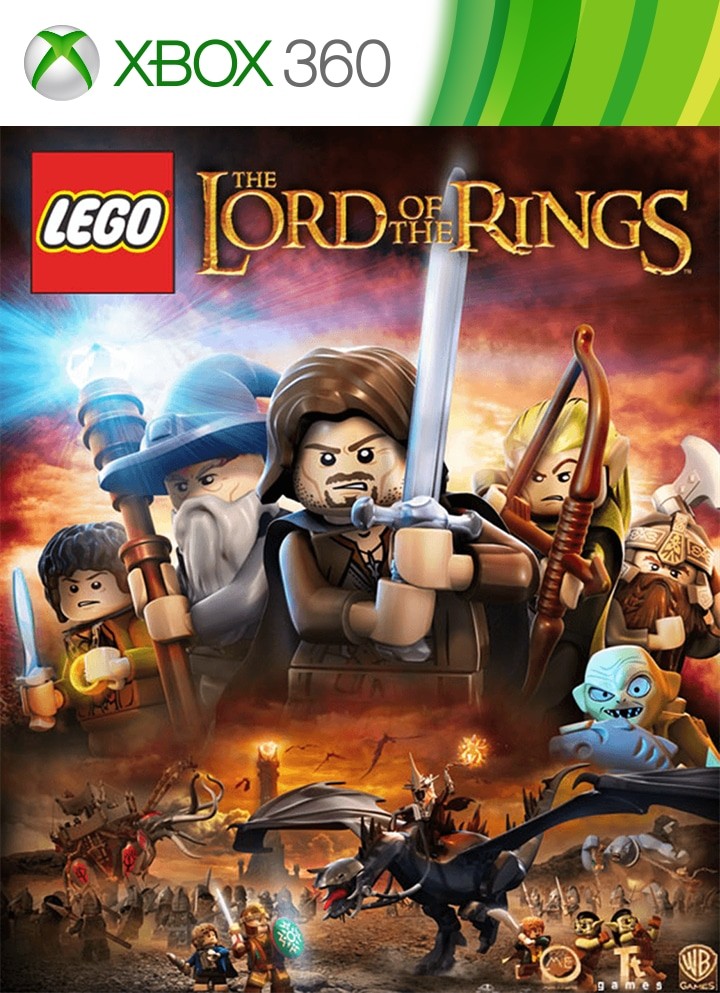 Capa do jogo LEGO The Lord of the Rings