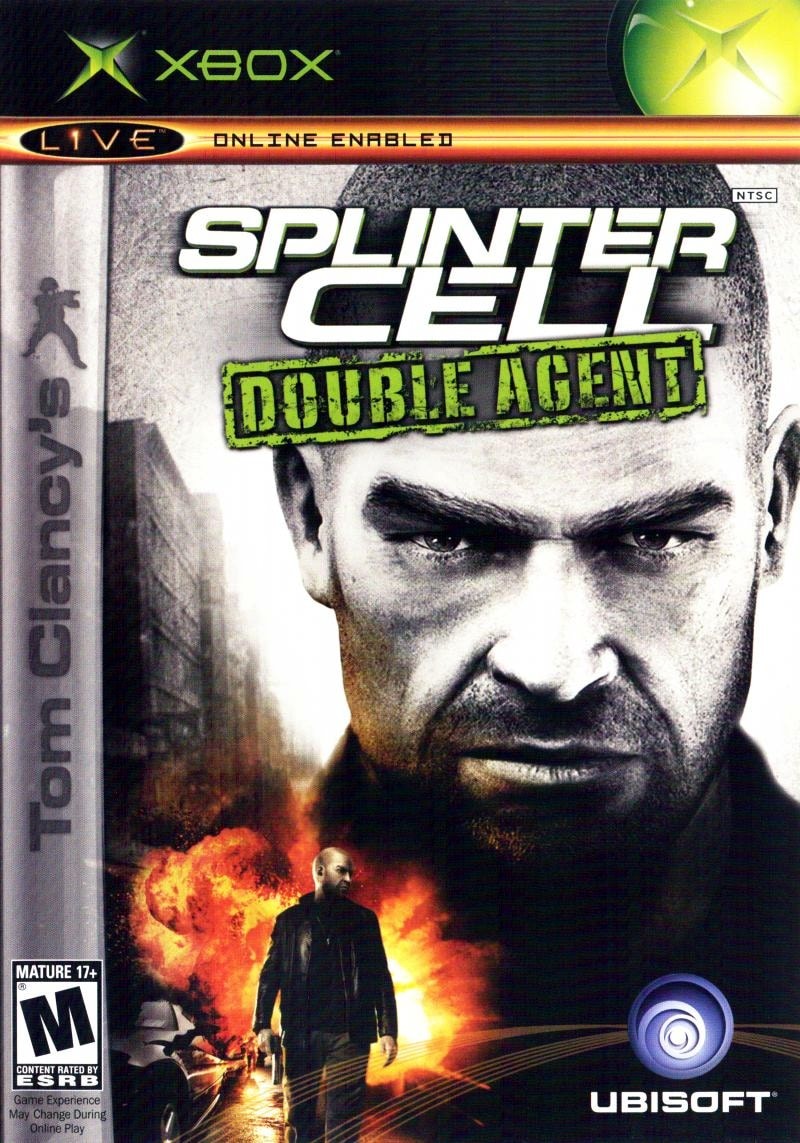 Capa do jogo Tom Clancys Splinter Cell: Double Agent