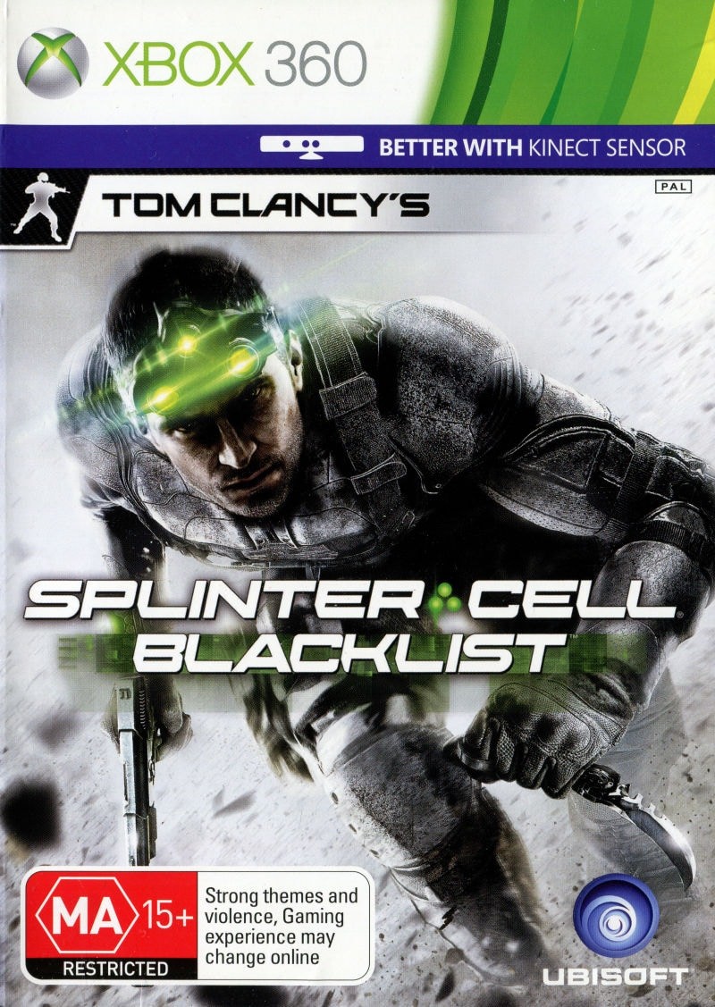 Capa do jogo Tom Clancys Splinter Cell: Blacklist