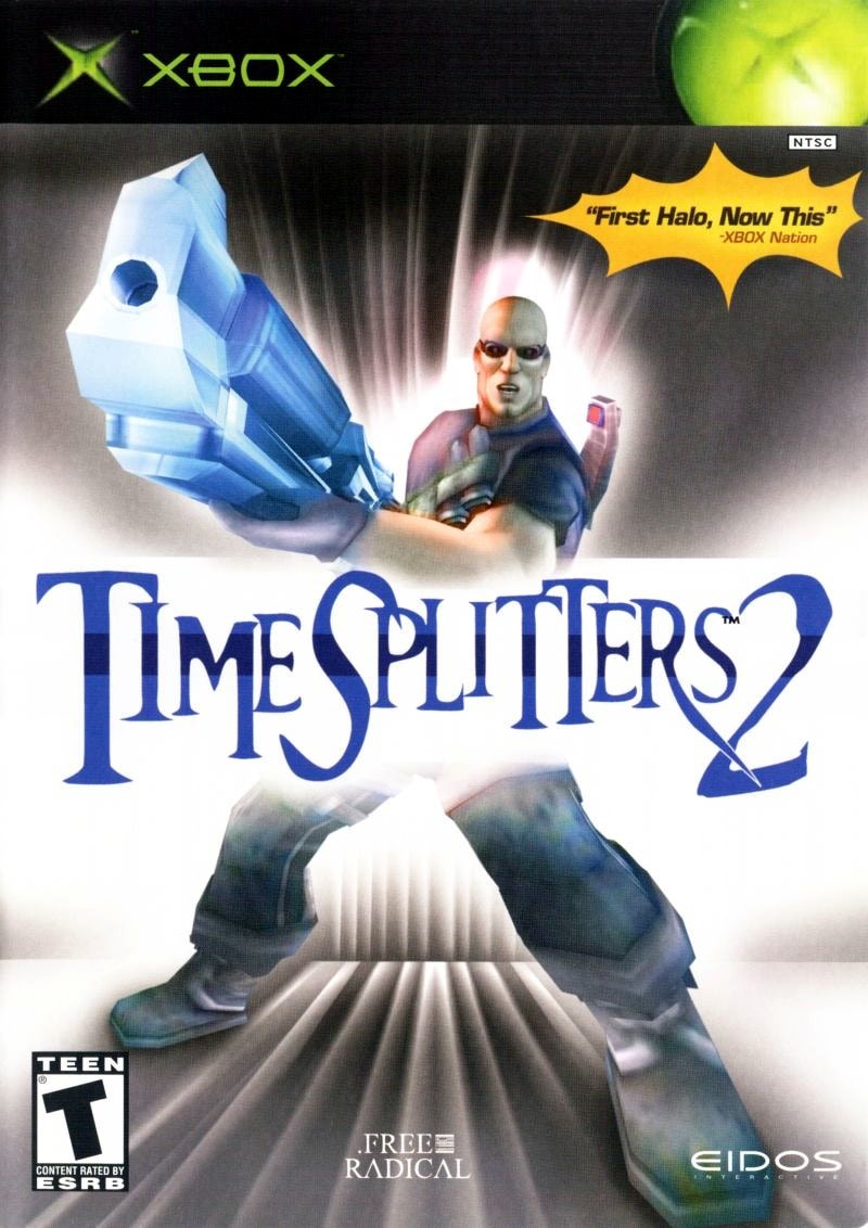 Capa do jogo TimeSplitters 2