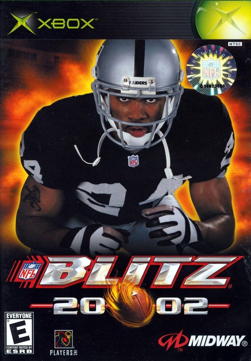 Capa do jogo NFL Blitz 20-02