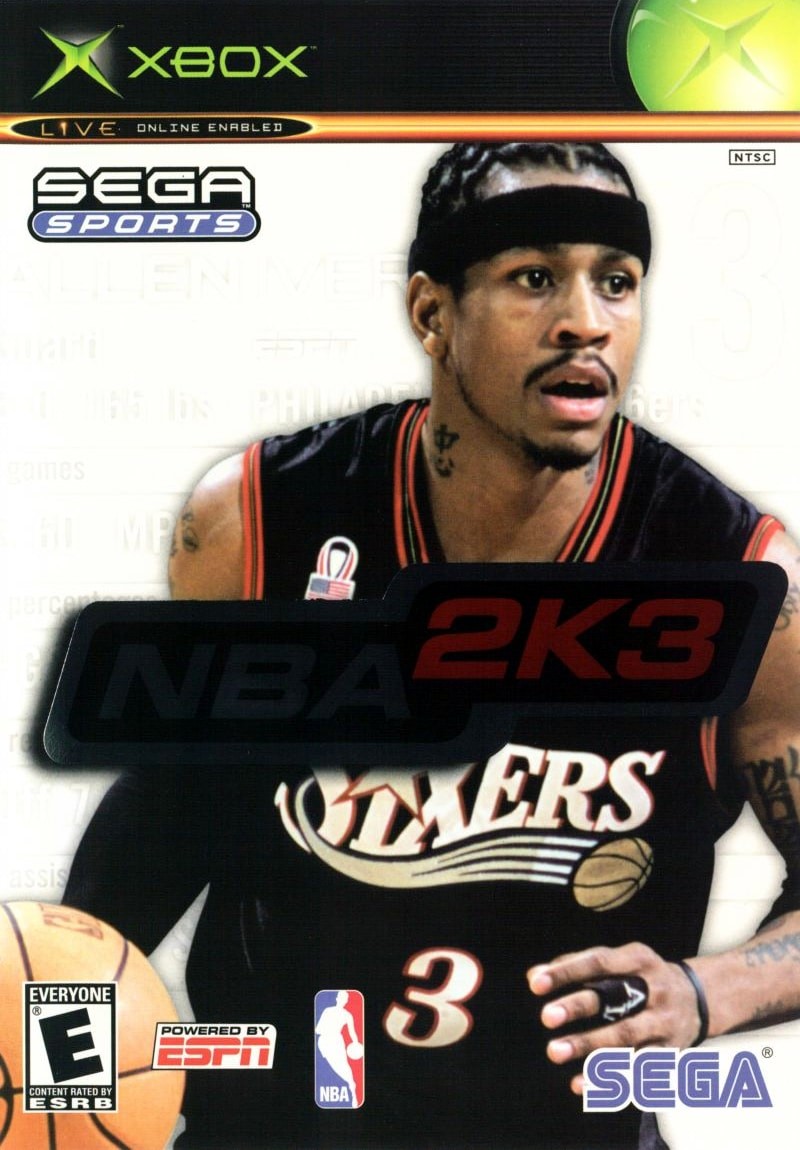 Capa do jogo NBA 2K3