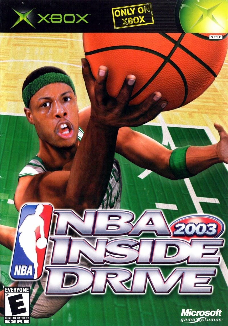 Capa do jogo NBA Inside Drive 2003