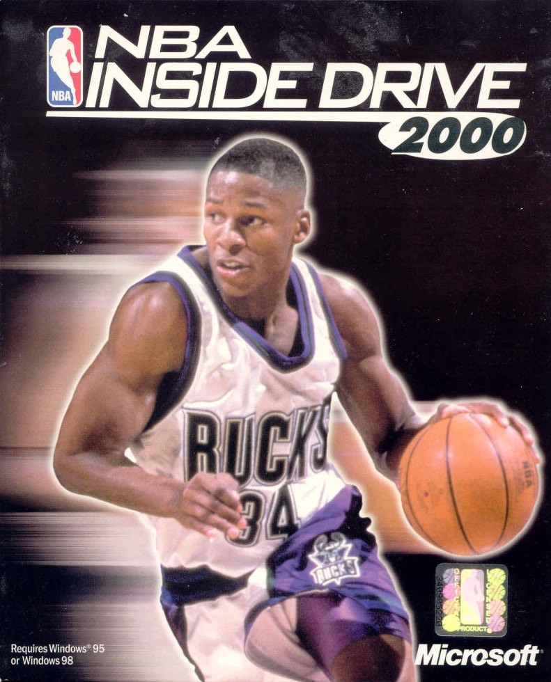 Capa do jogo NBA Inside Drive 2000