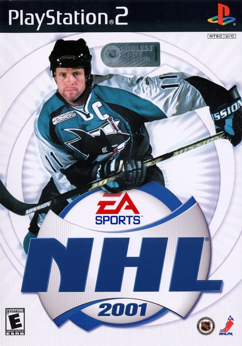Capa do jogo NHL 2001