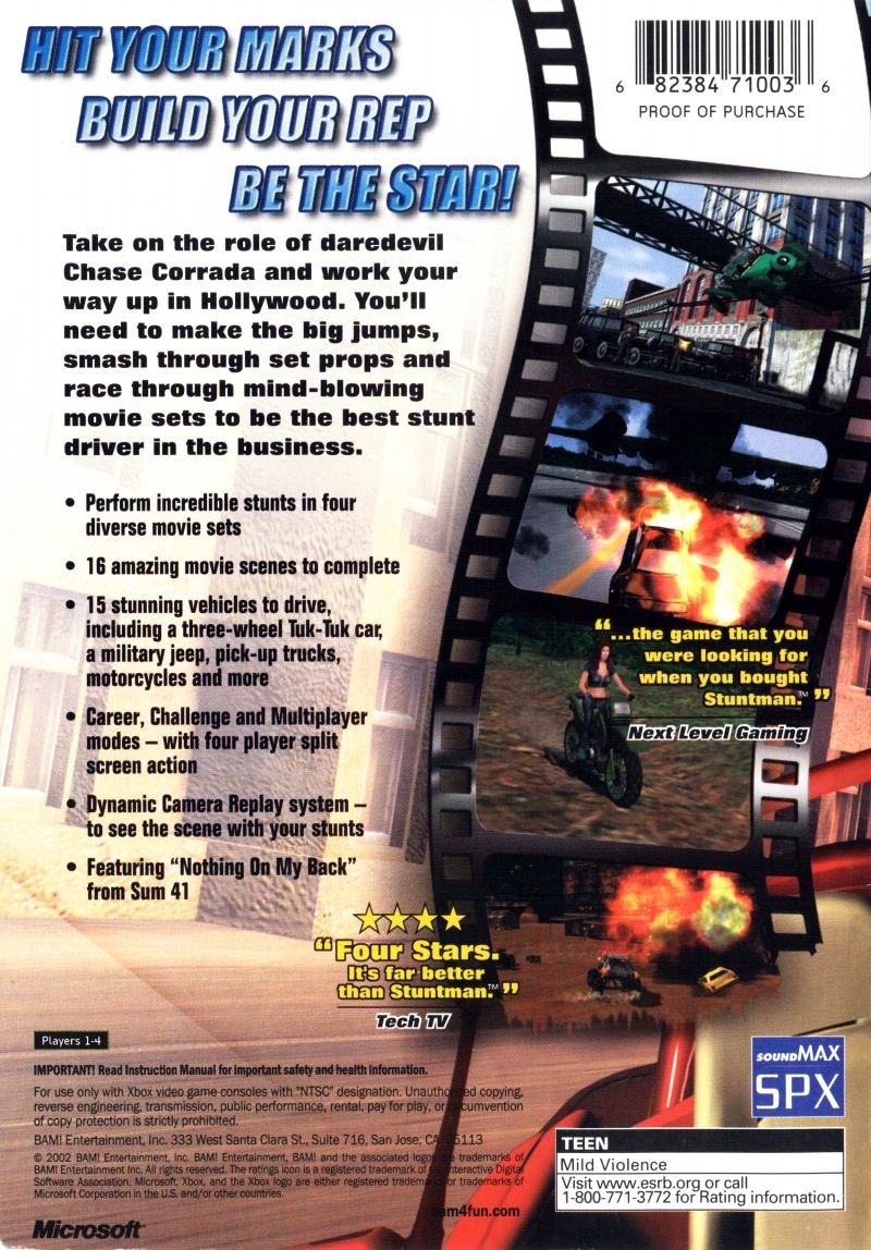 Capa do jogo Chase: Hollywood Stunt Driver
