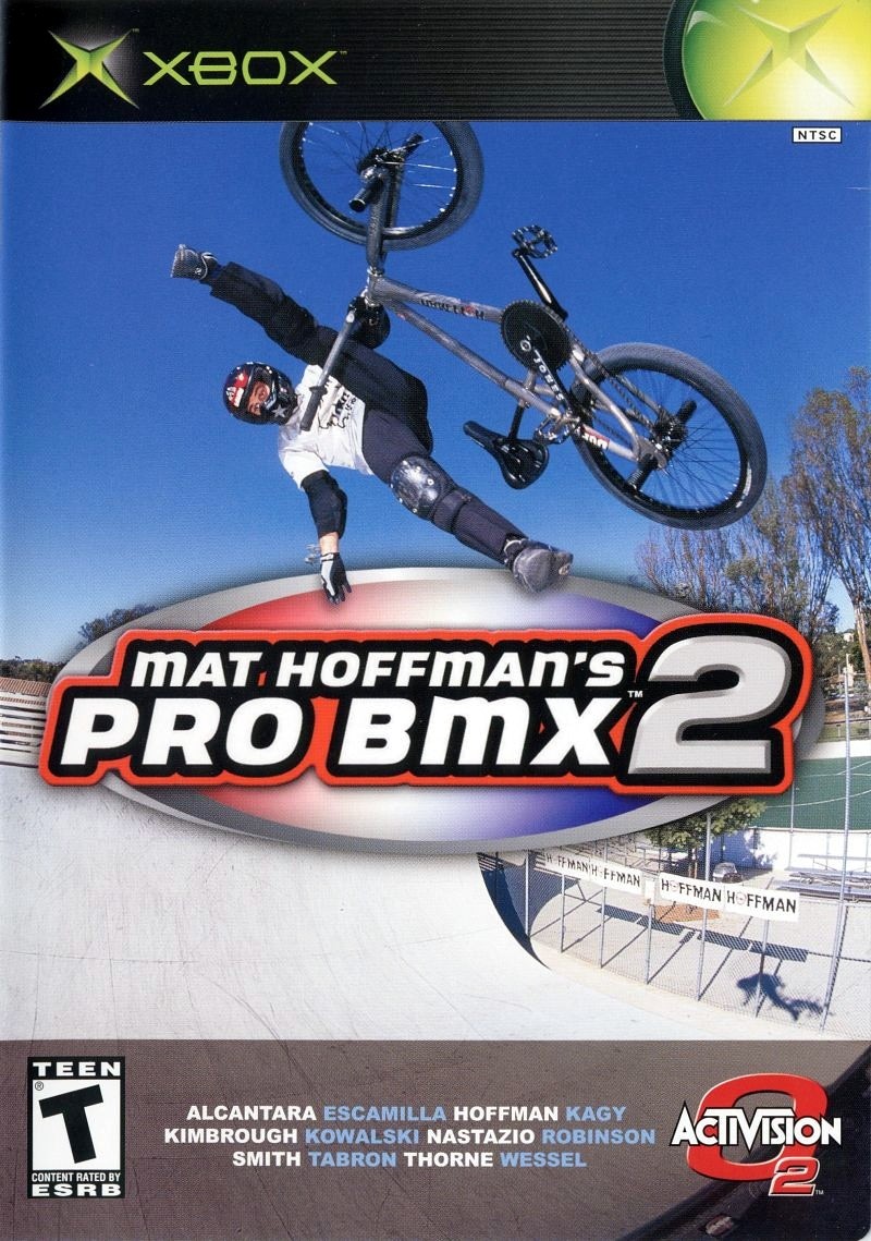 Capa do jogo Mat Hoffmans Pro BMX 2