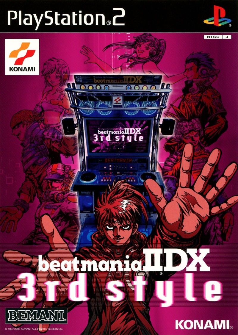 Capa do jogo beatmania IIDX 3rd style