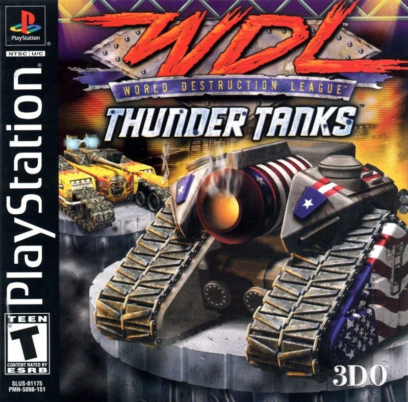 Capa do jogo World Destruction League: Thunder Tanks