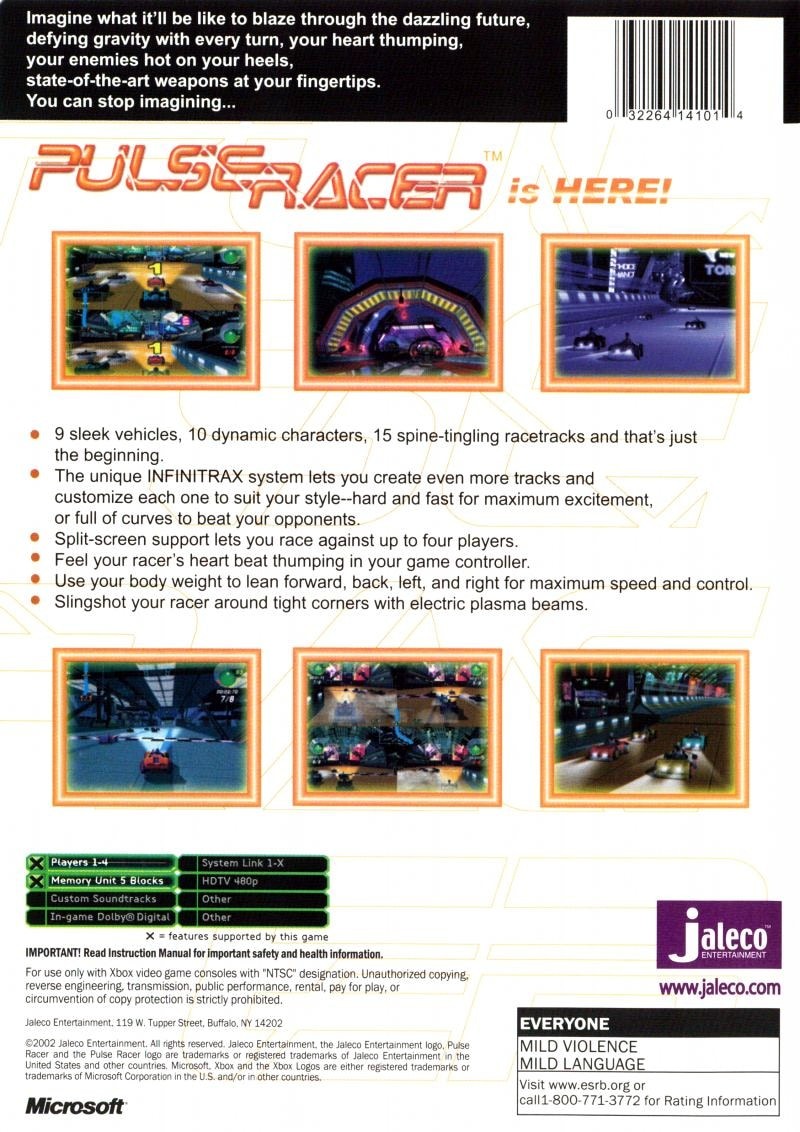 Capa do jogo Pulse Racer