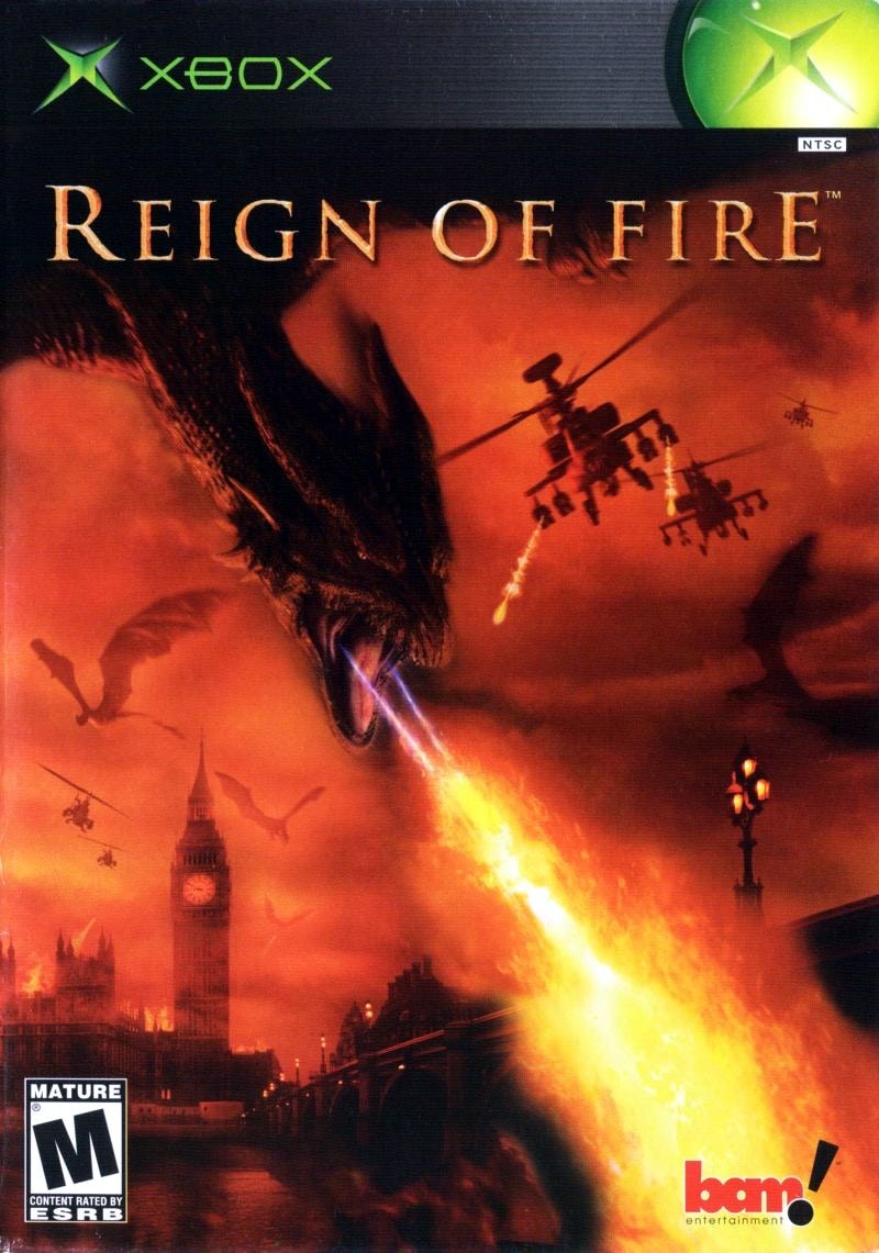 Capa do jogo Reign of Fire