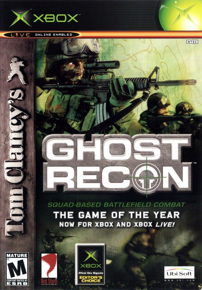 Capa do jogo Tom Clancys Ghost Recon
