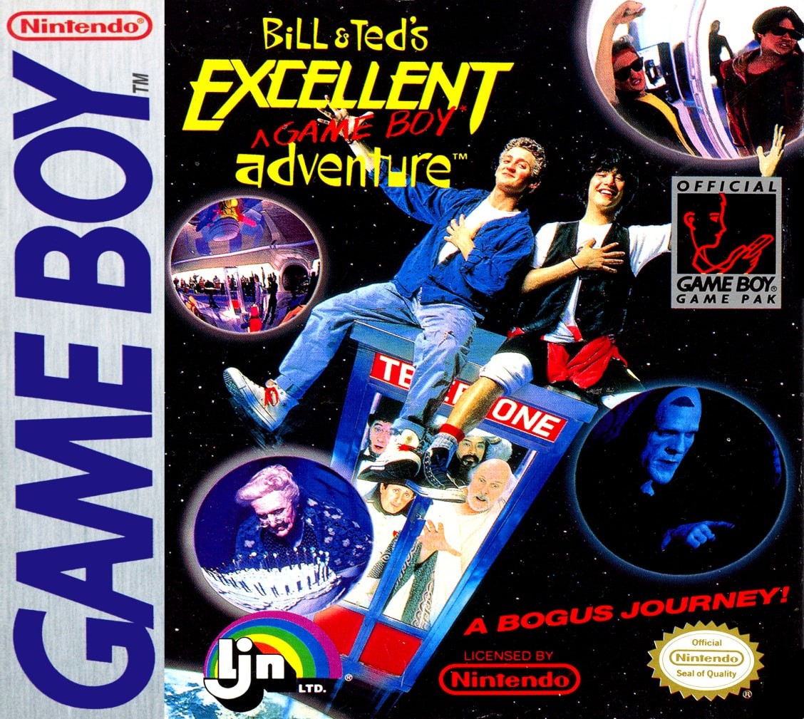 Capa do jogo Bill & Teds Excellent Game Boy Adventure