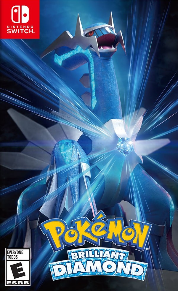 Capa do jogo Pokémon Brilliant Diamond