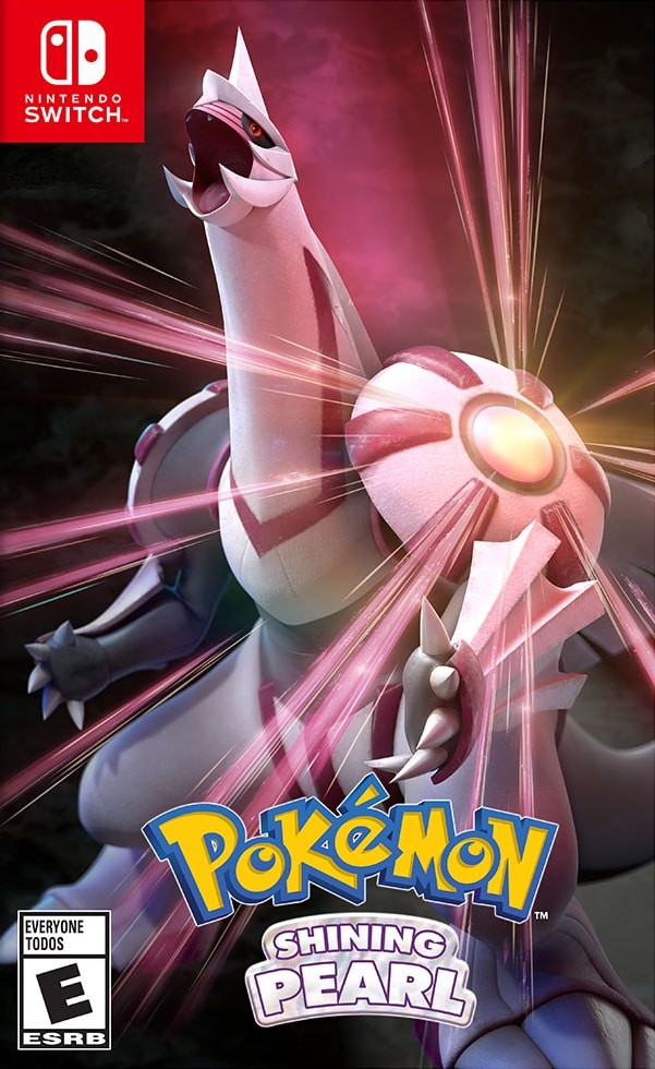 Capa do jogo Pokémon Shining Pearl