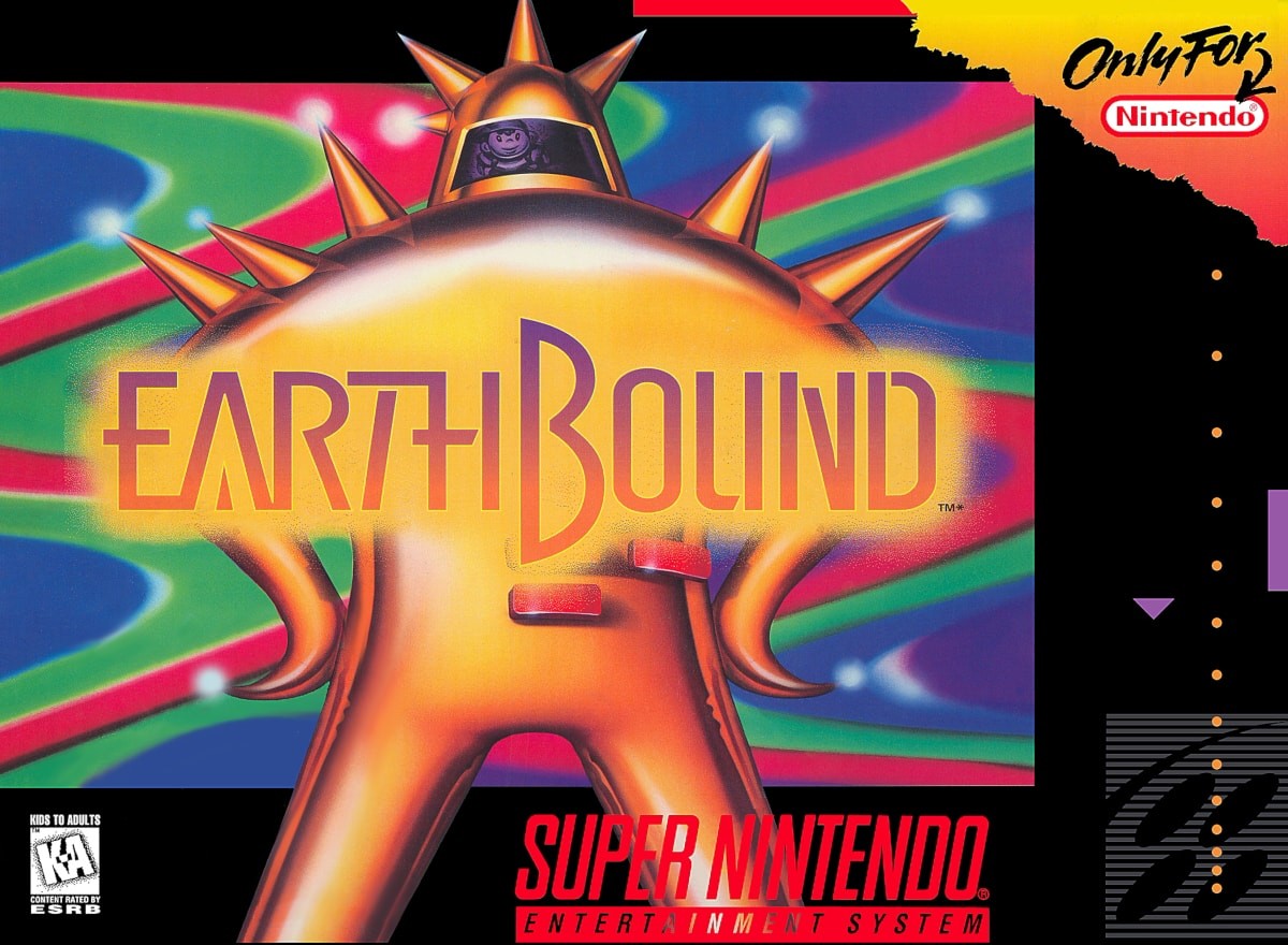 Capa do jogo EarthBound