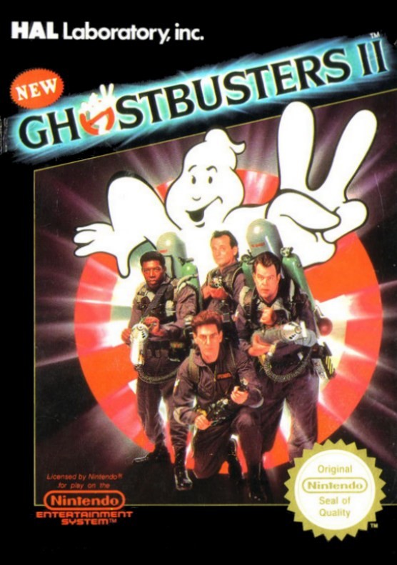 Capa do jogo New Ghostbusters II