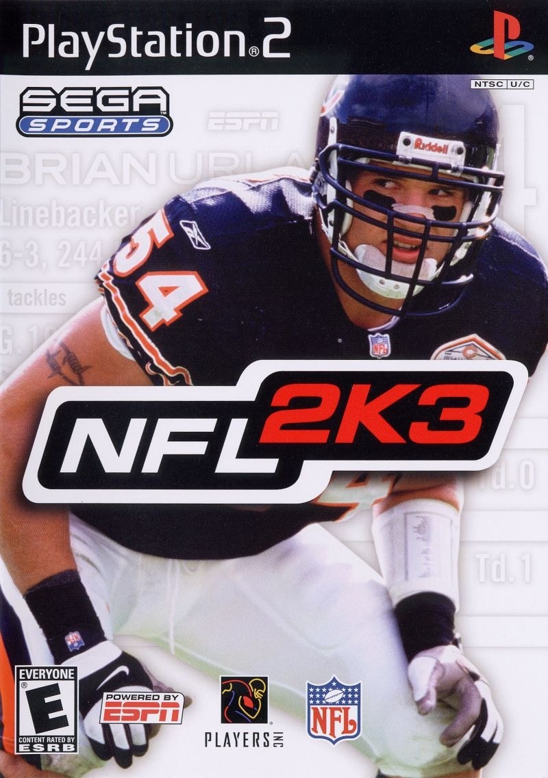 Capa do jogo NFL 2K3