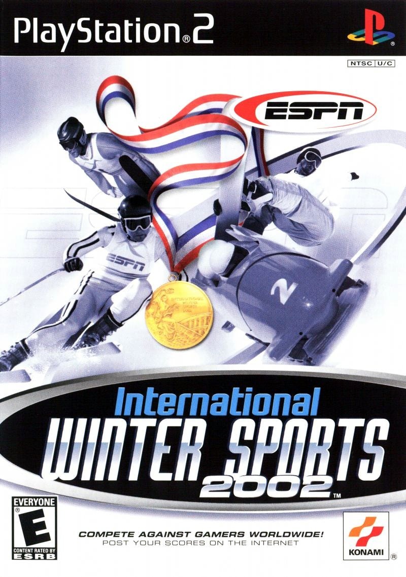Capa do jogo ESPN International Winter Sports 2002