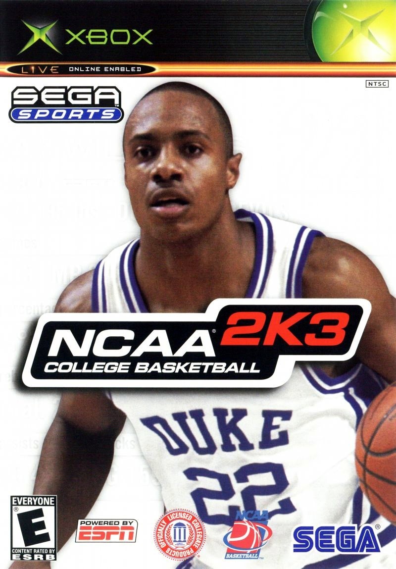 Capa do jogo NCAA College Basketball 2K3