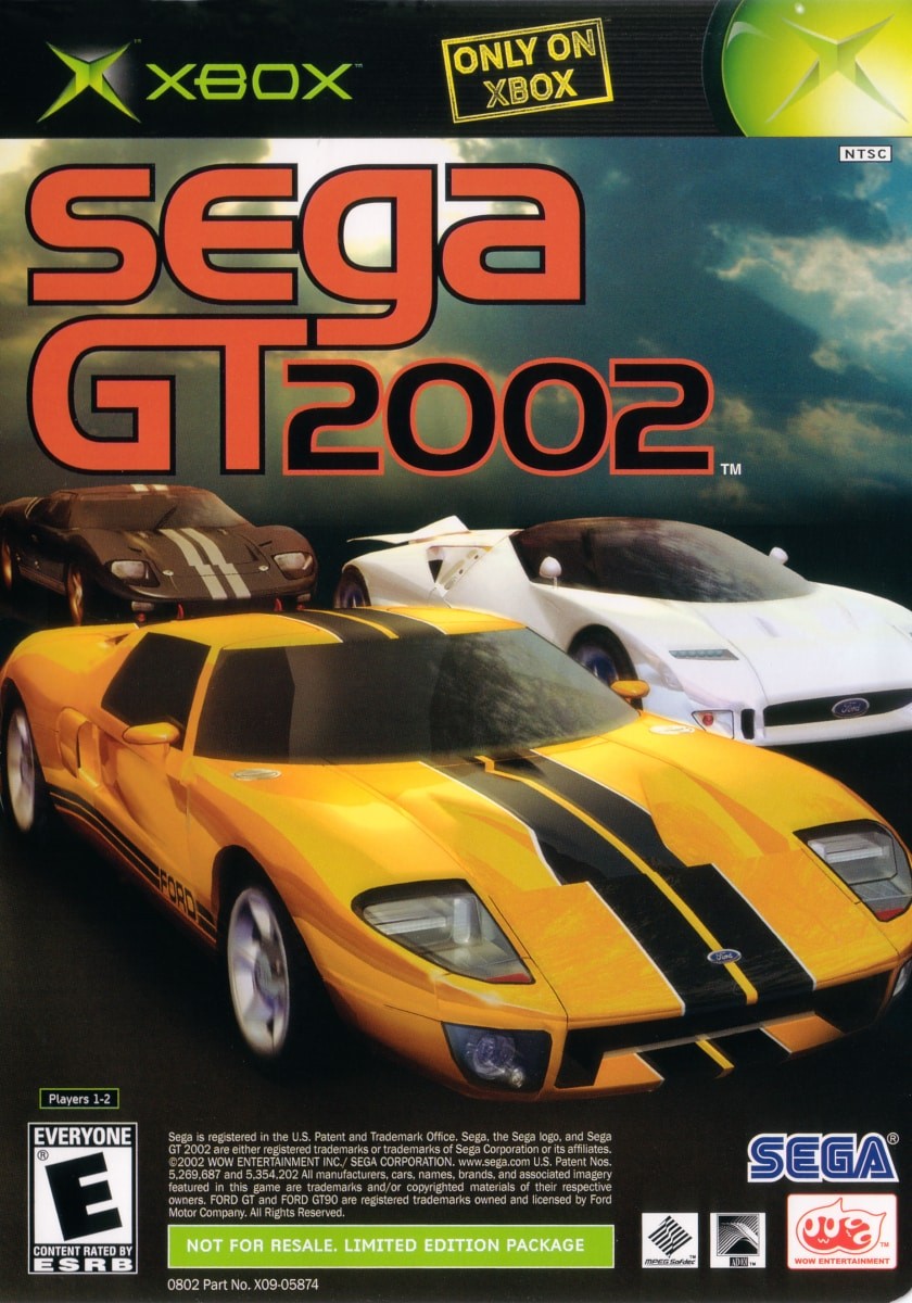 Capa do jogo Sega GT 2002 / JSRF: Jet Set Radio Future