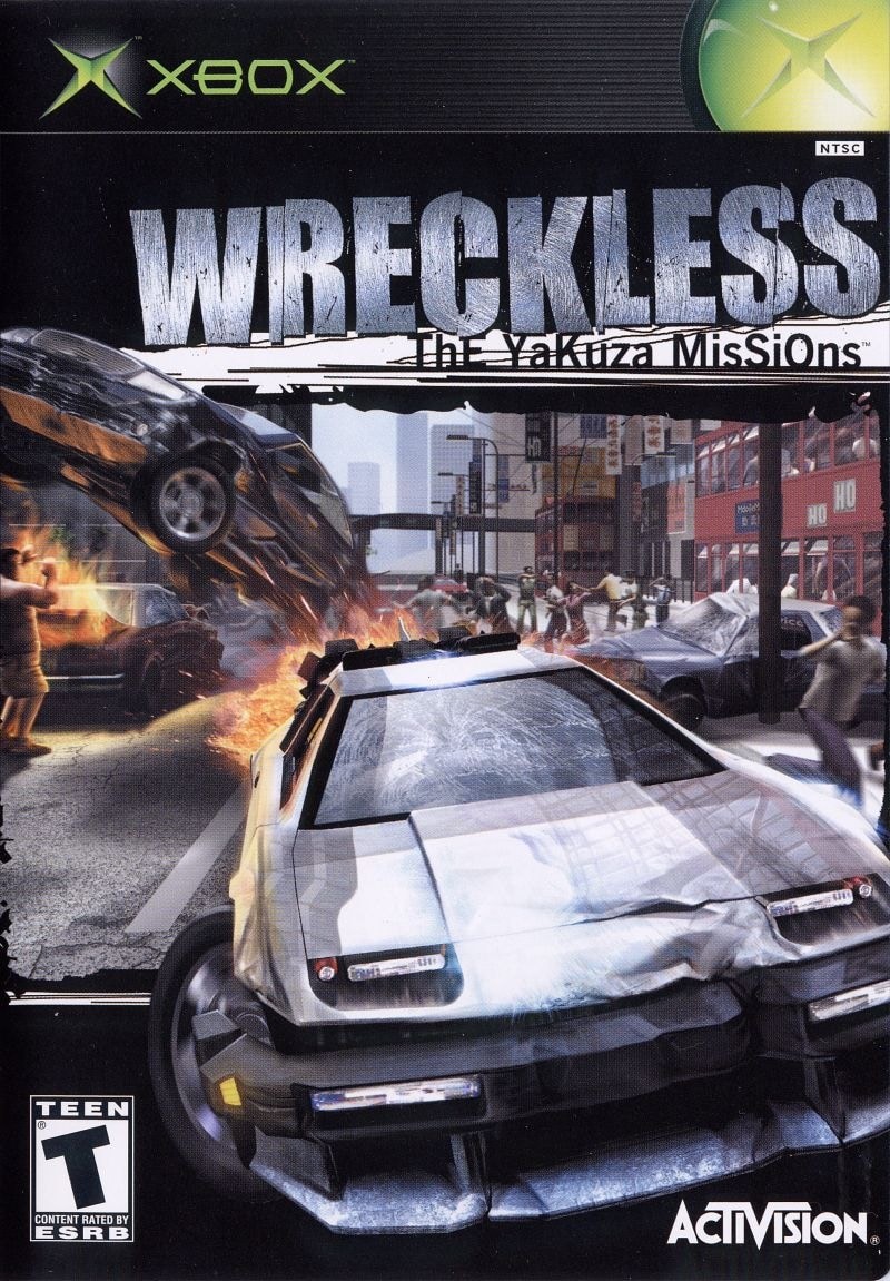 Capa do jogo Wreckless: The Yakuza Missions