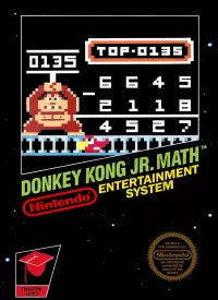 Capa de Donkey Kong Jr. Math