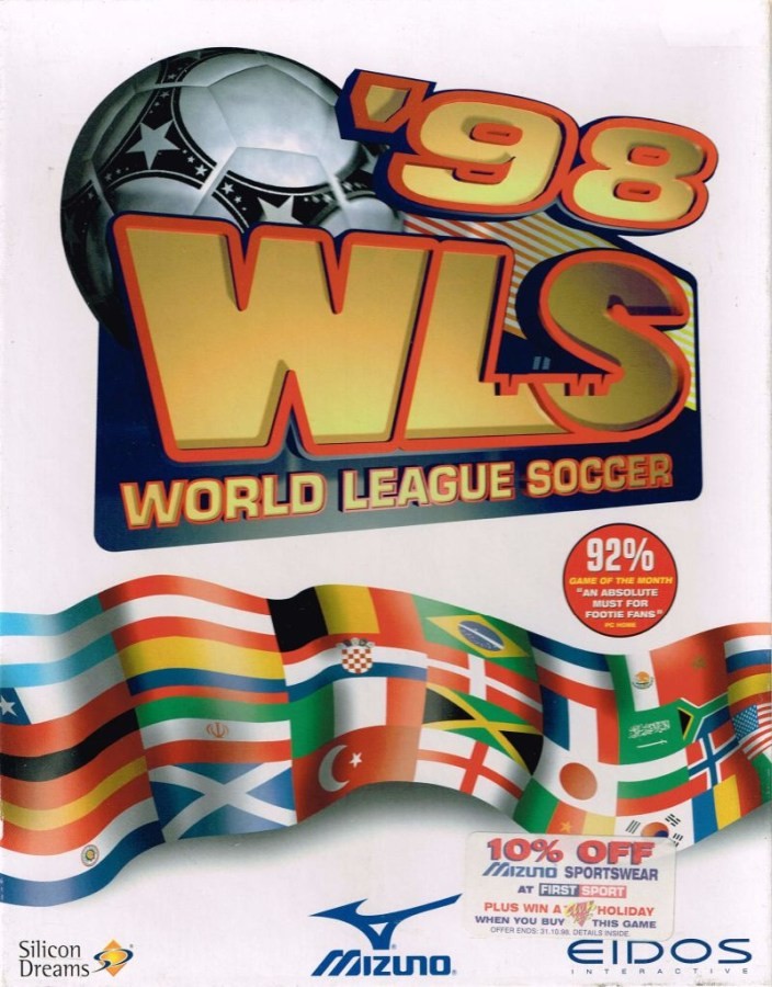Capa do jogo World League Soccer 98