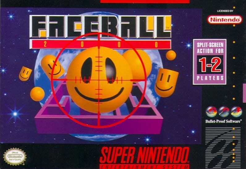 Capa do jogo Faceball 2000