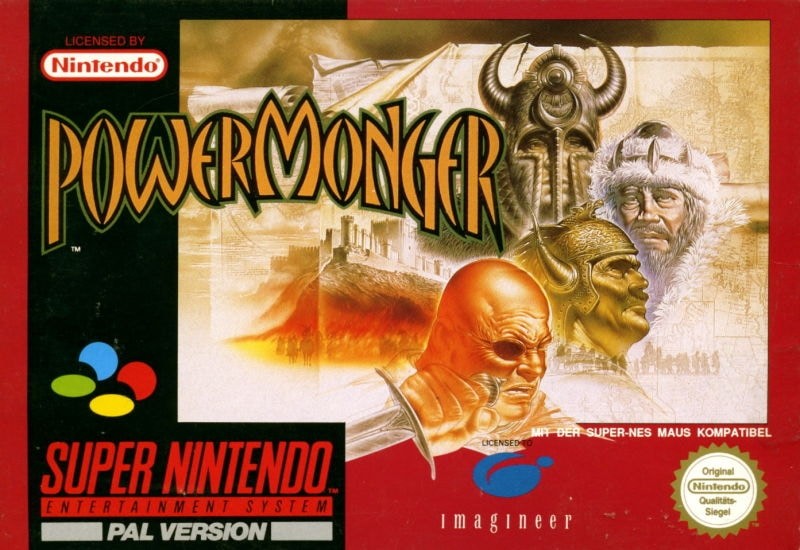 Capa do jogo PowerMonger