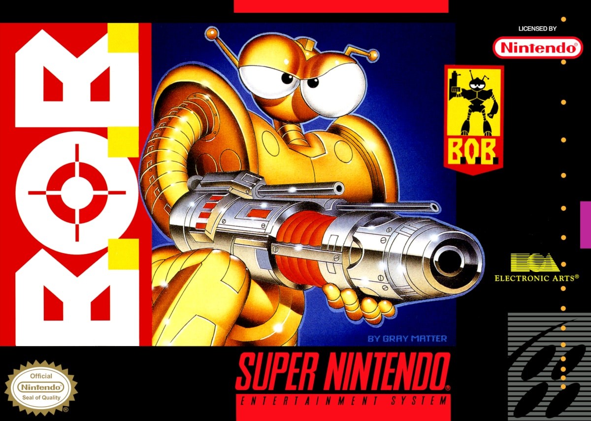 Capa do jogo B.O.B.