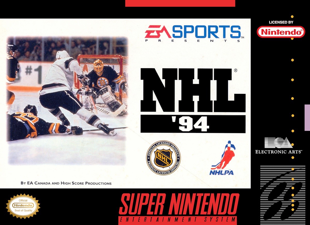 Capa do jogo NHL 94