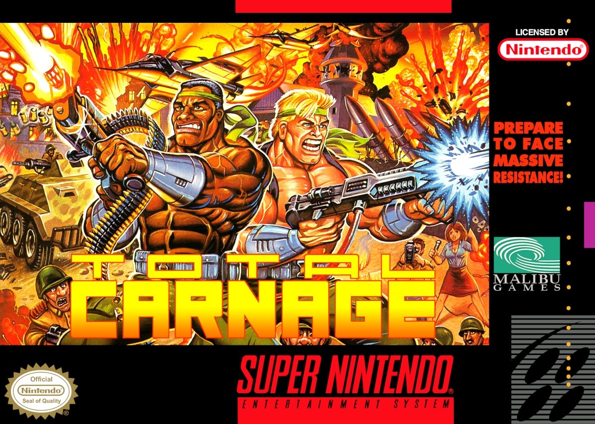 Capa do jogo Total Carnage
