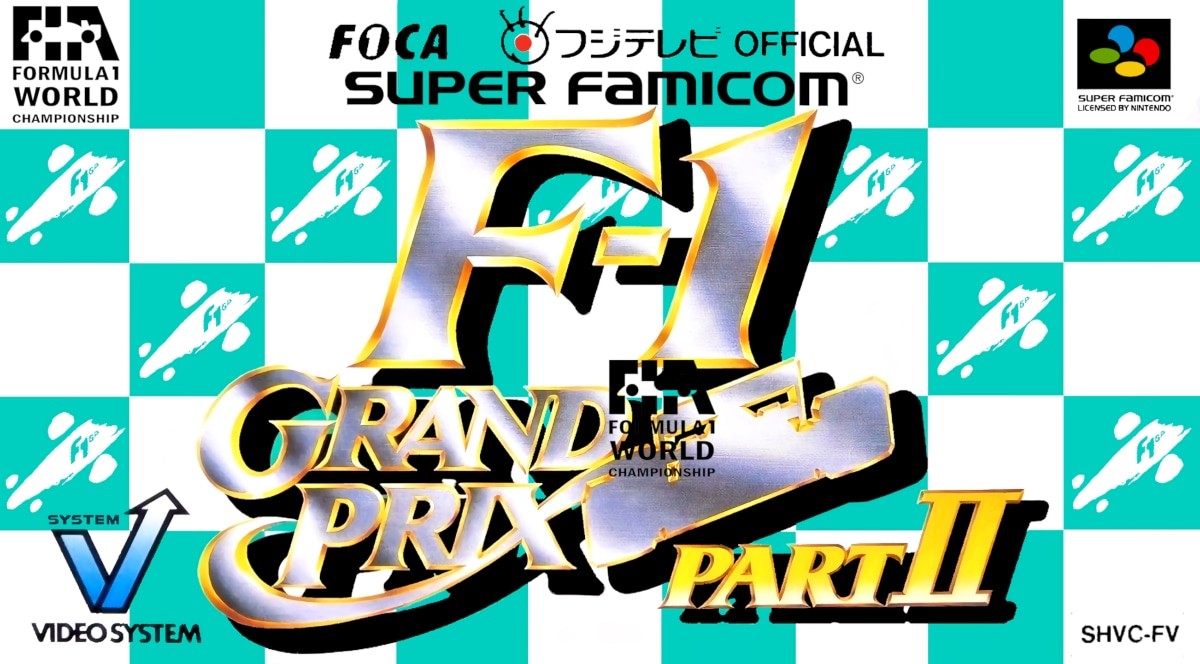 Capa do jogo F-1 Grand Prix Part II