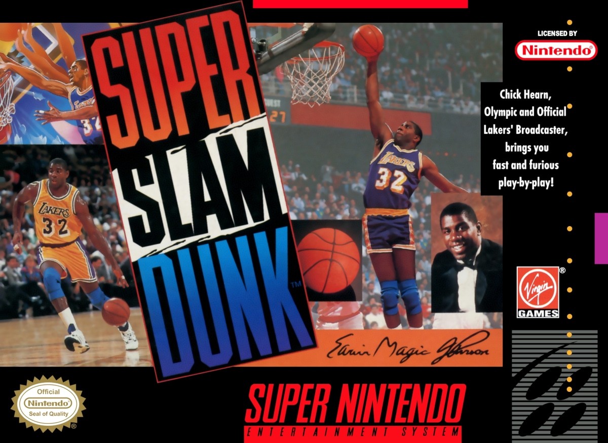 Capa do jogo Super Slam Dunk