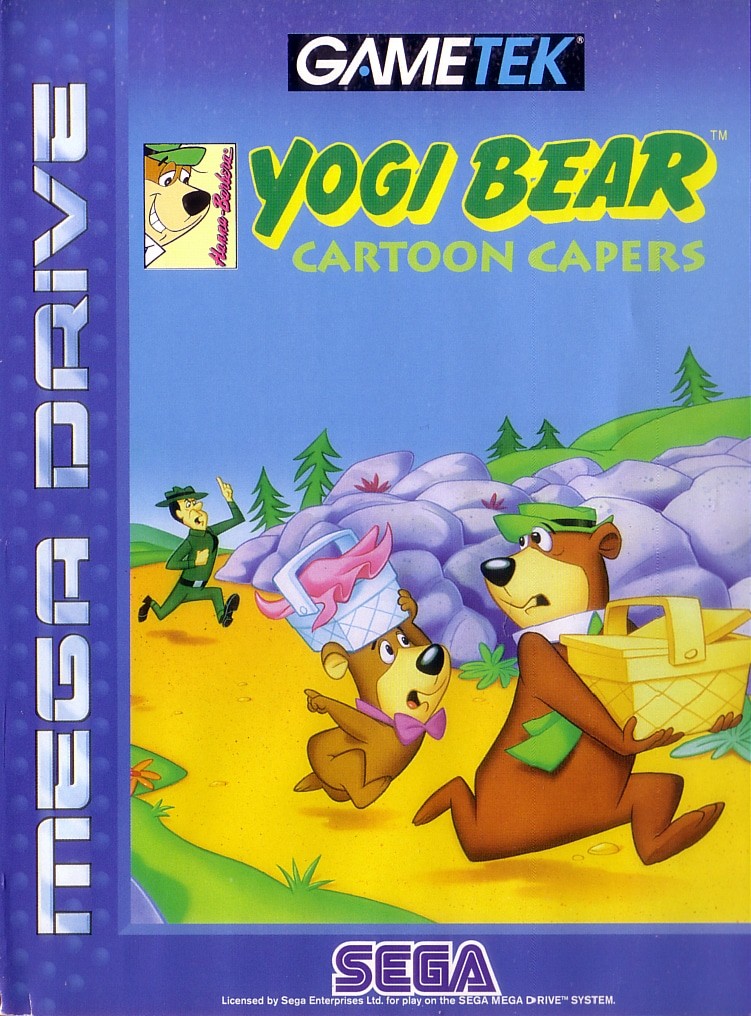 Capa do jogo Adventures of Yogi Bear