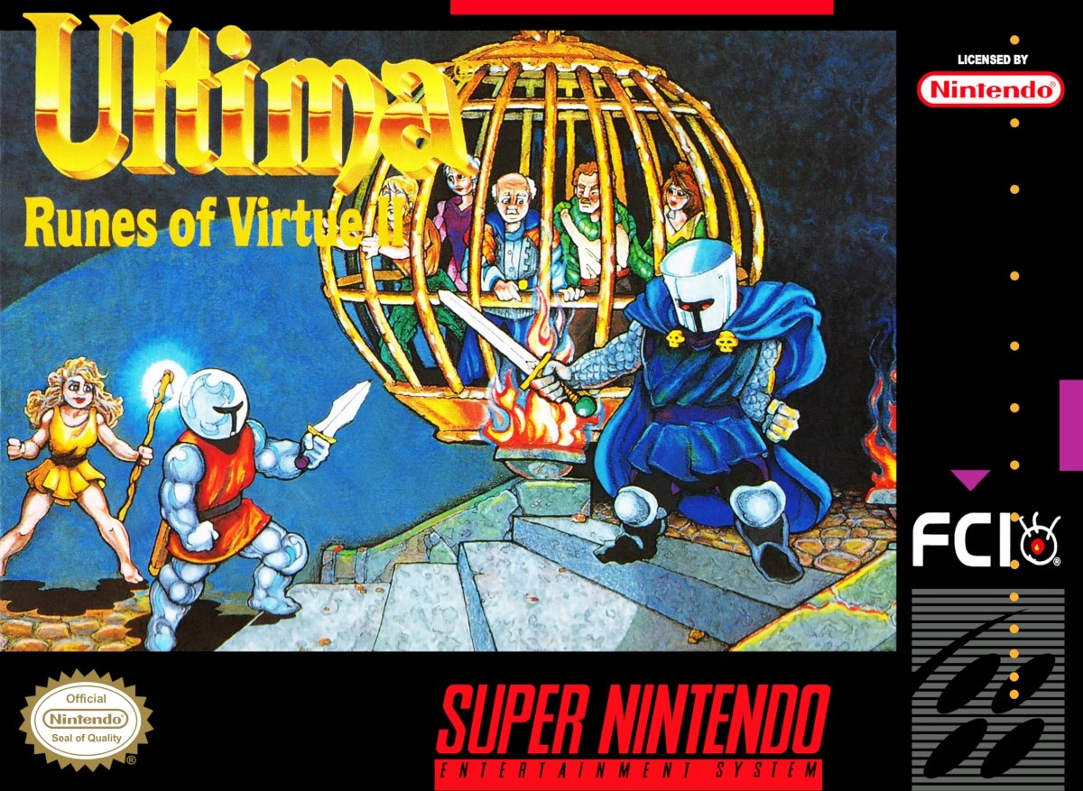 Capa do jogo Ultima: Runes of Virtue II