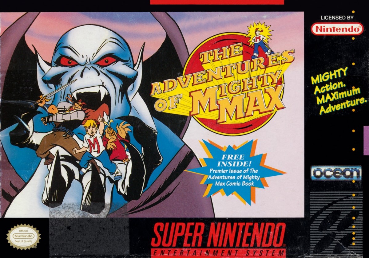 Capa do jogo The Adventures of Mighty Max