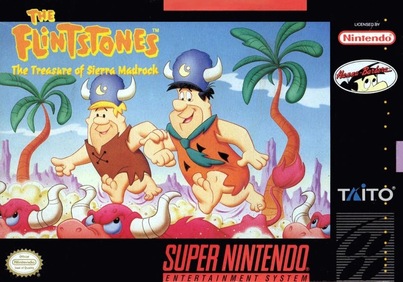 Capa do jogo The Flintstones: The Treasure of Sierra Madrock