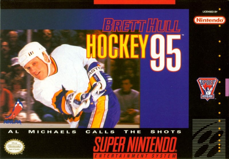 Capa do jogo Brett Hull Hockey 95