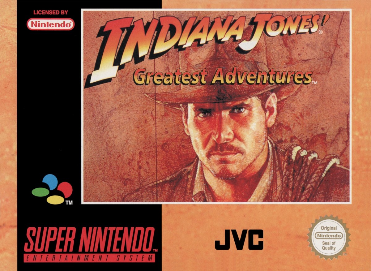 Capa do jogo Indiana Jones Greatest Adventures