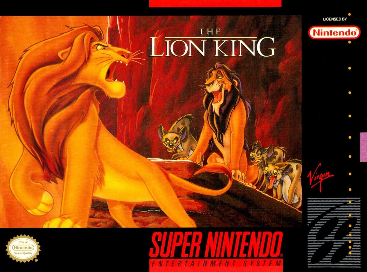 Capa do jogo The Lion King