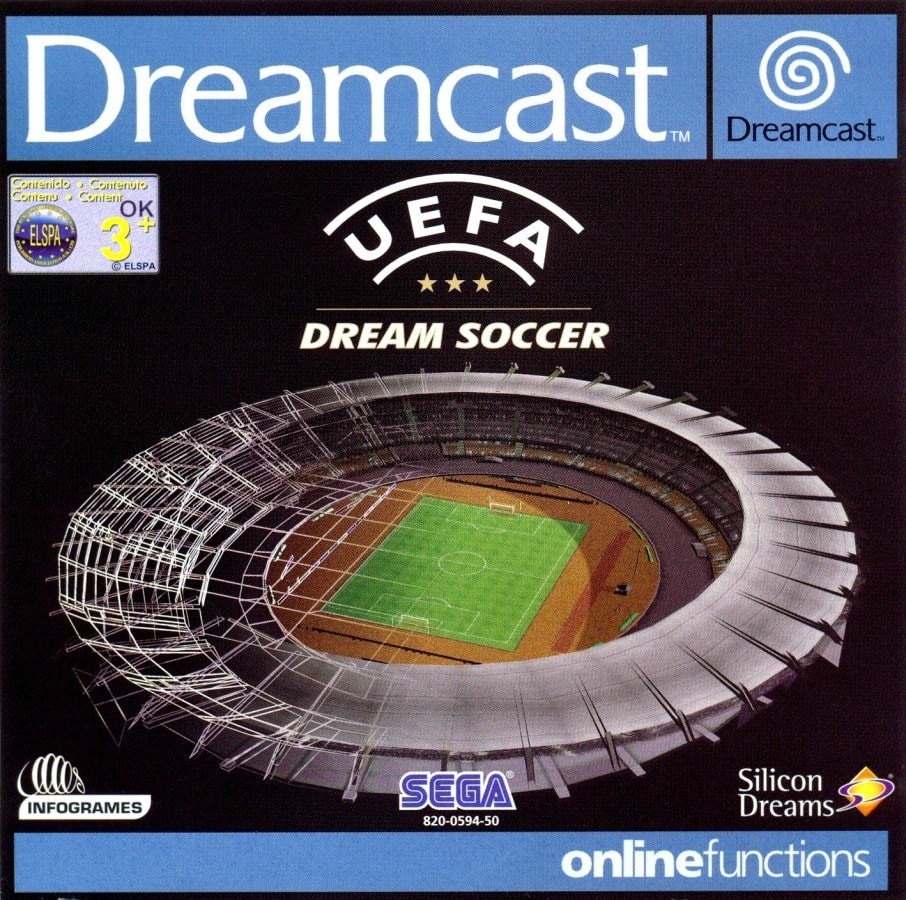 Capa do jogo UEFA Dream Soccer