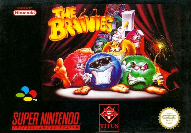 Capa do jogo The Brainies