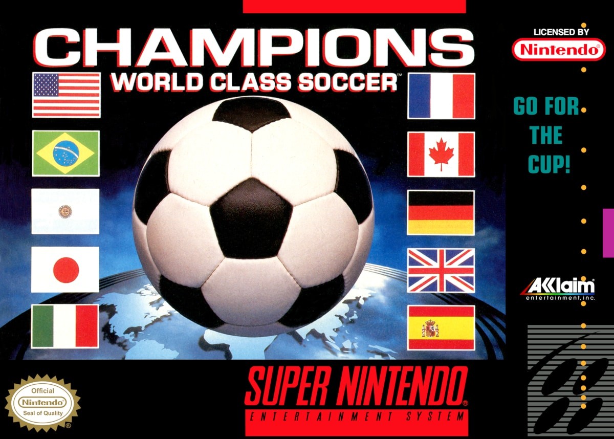 Capa do jogo Champions World Class Soccer