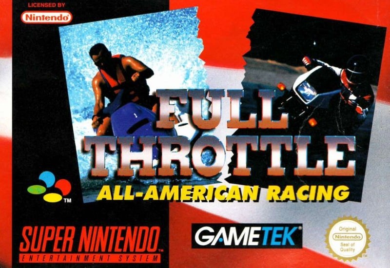 Capa do jogo Full Throttle: All-American Racing